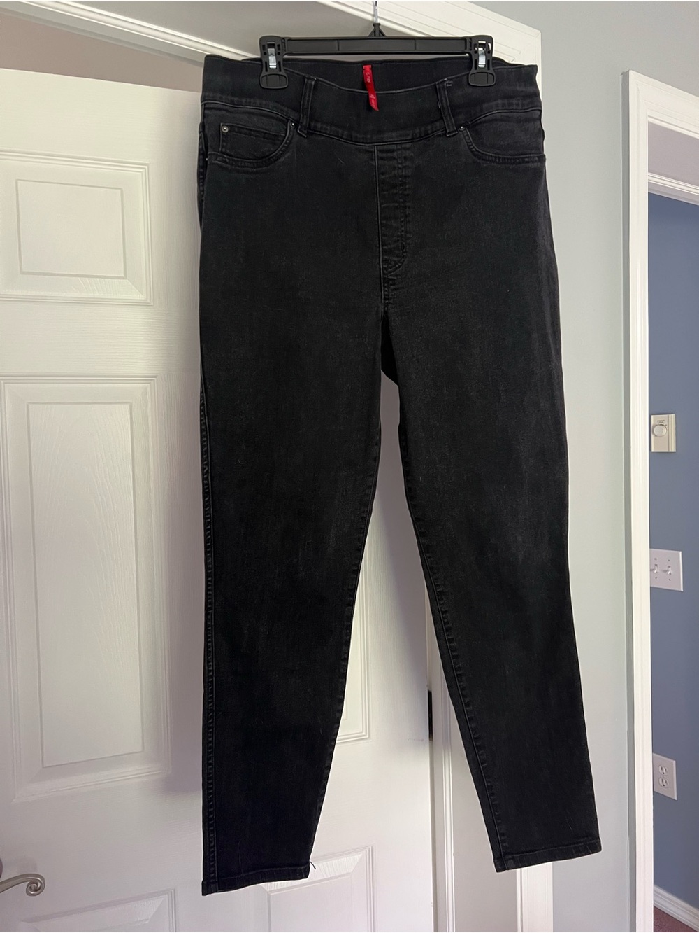 Spanx Black Women’s Stretch Jeans - Classic Slim Fit